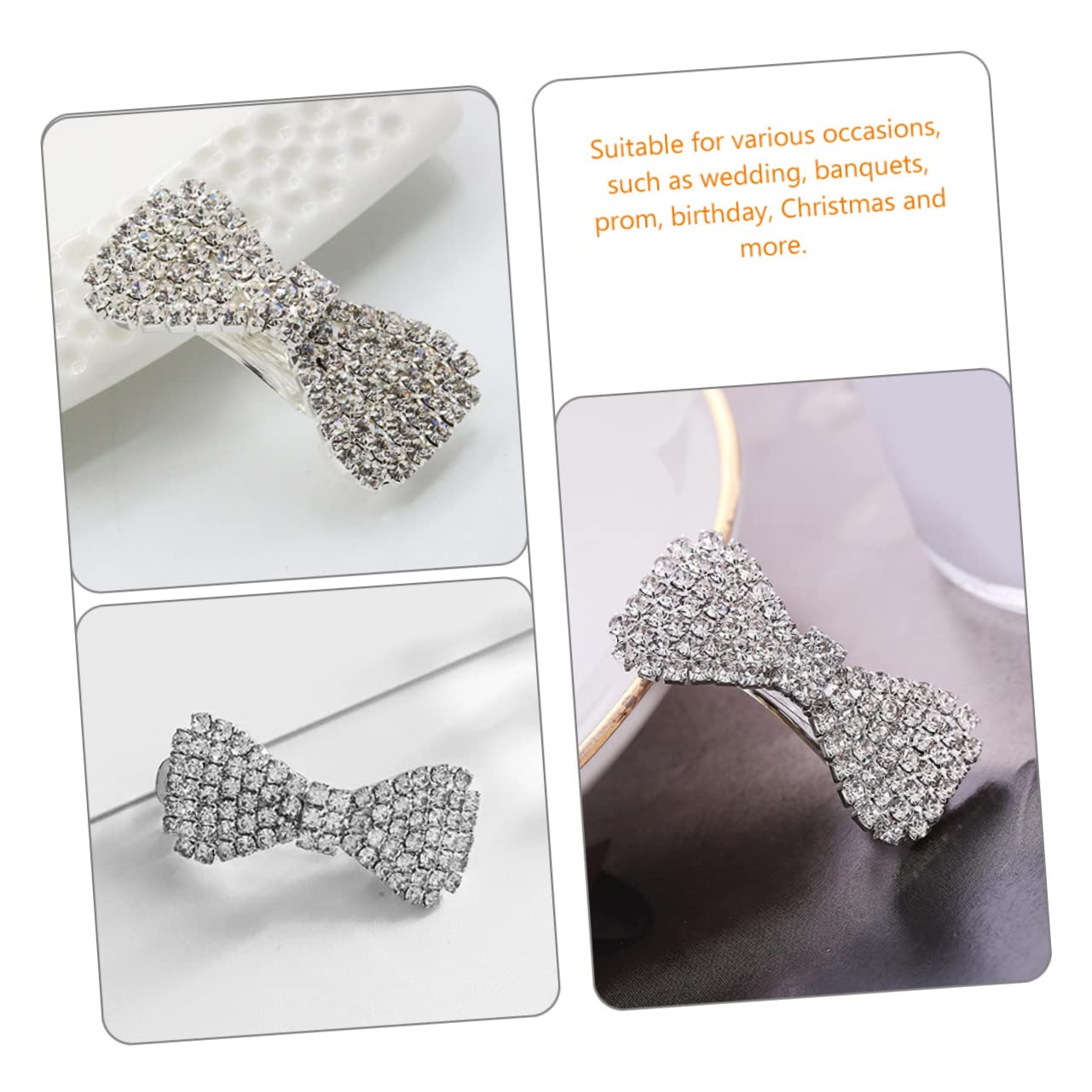 Baluue 20pezzi Hair Barrettes Fermagli Per Per e Ragazze Per Matrimoni Compleanni e