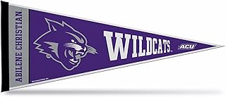 Rico Industries NCAA Exclusive 12" x 30" Felt Wall Décor Pennant - Great for Home/Bed Room/Man Cave Décor