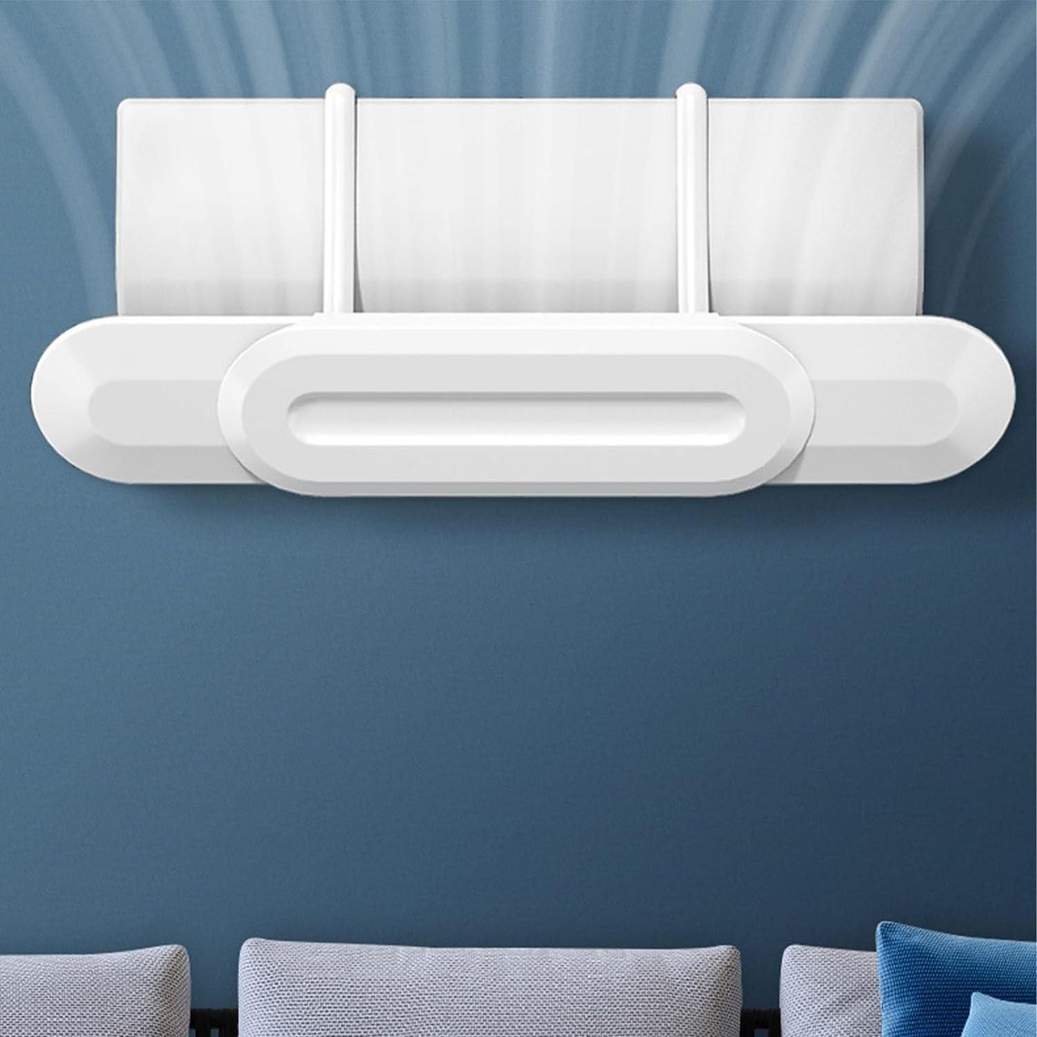 ALMEKAQUZ Retractable Air Conditioner Deflector, Air Conditioner Baffle,Vent Deflectors,Heater Vent Deflector,Adjustable Anti Direct Blowing Windshield Split Ac Air Conditioning Baffles