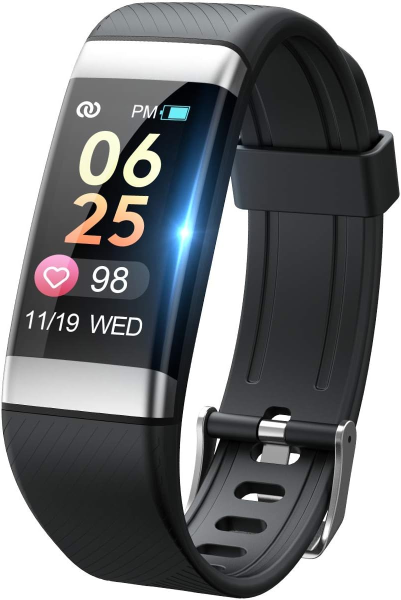 Dido Smart Watch Fitness Tracker for Android and iOS Smartwatch IP67 Waterproof, Buletooth Activity Tracker with Body Fat Heart Rate Monitor Sleep Tracker Message Reminder, Men Women