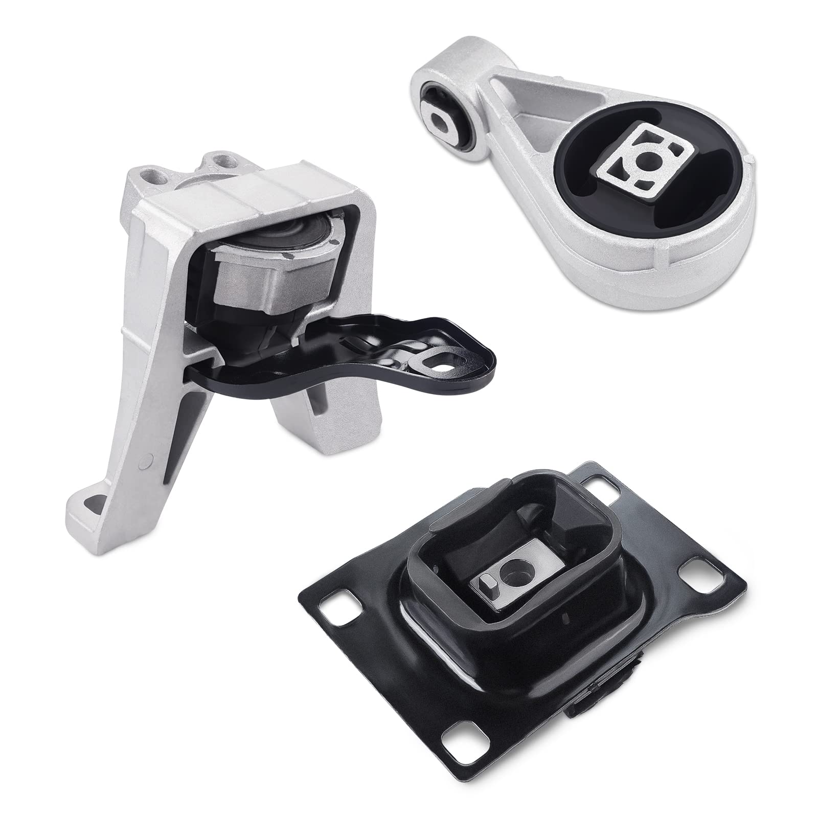 Photo 1 of JDMON 3Pcs Engine Motor Mount Replacement for 2005 2006 2007 Ford Focus 2.0L/2.3L 2010-2013 Ford Transit Connect Compatible with A5495 A2939 A2986