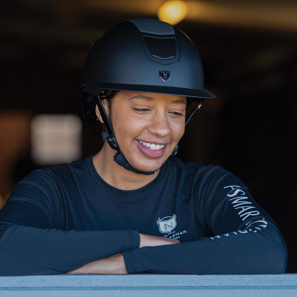 Amazon | TIPPERARY ユニ 大人用 Devon MIPS 乗馬用ヘルメット、マット