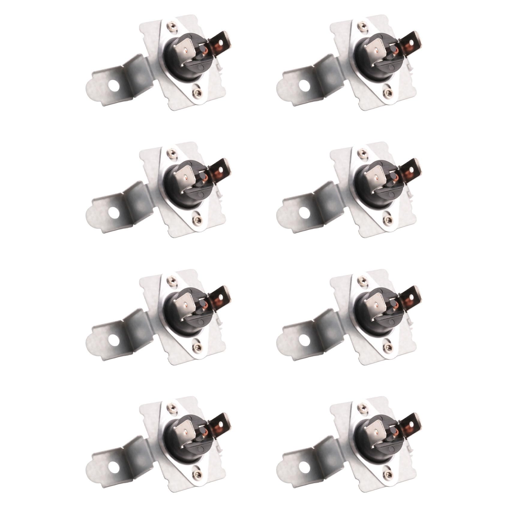 Vjsujehgy 8X 6931EL3003C Dryer High Limit Thermostat Replacement Parts for for 1268365, 6931EL3003G, PS3530484