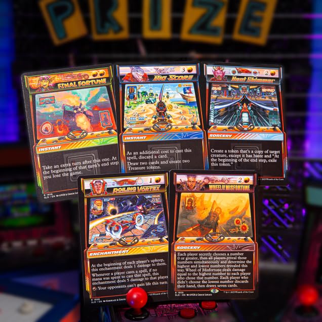 Amazon.co.jp: Magic the Gathering Secret Lair - Arcade Racers