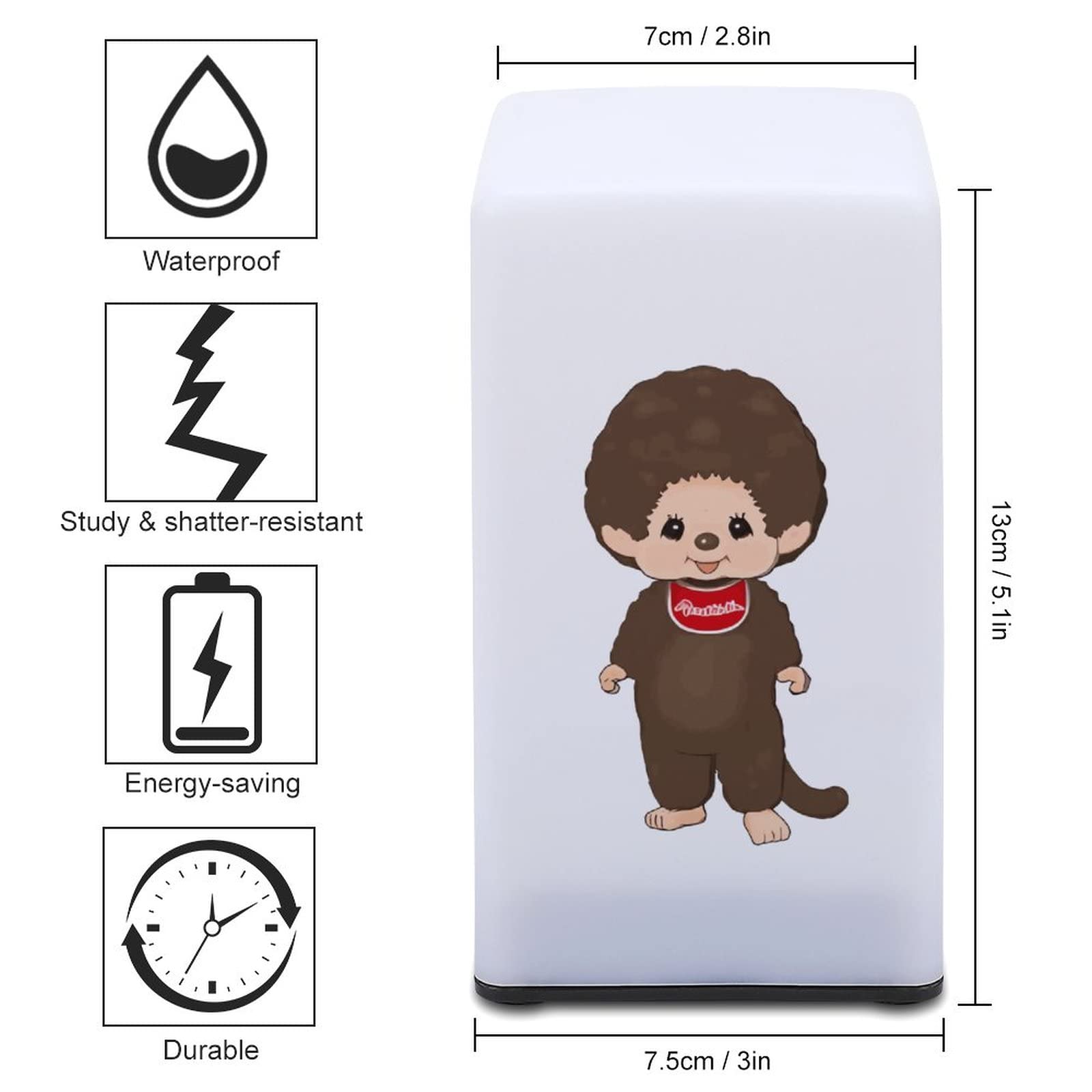 Amazon.co.jp : モンチッチ ベッドサイドランプ ランプ 卓上ライト