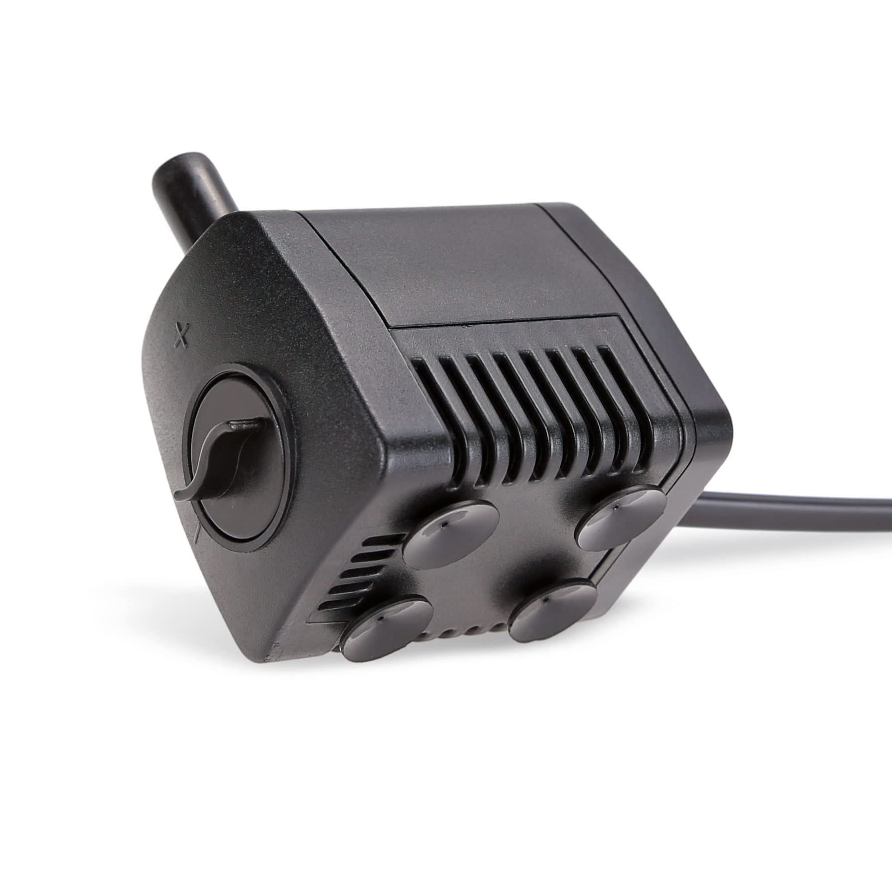 CLGarden kleine Springbrunnenpumpe NSP1E für Wasserspeier Miniteich Wasserspiel Pumpe 12V mit Netzbetrieb Springbrunnen Solarbrunnen