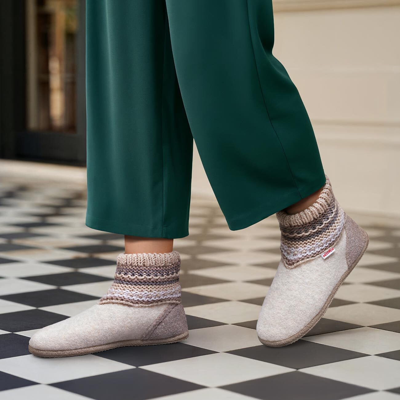 Giesswein Damen Giesswein Hüttenschuh KielHausschuh