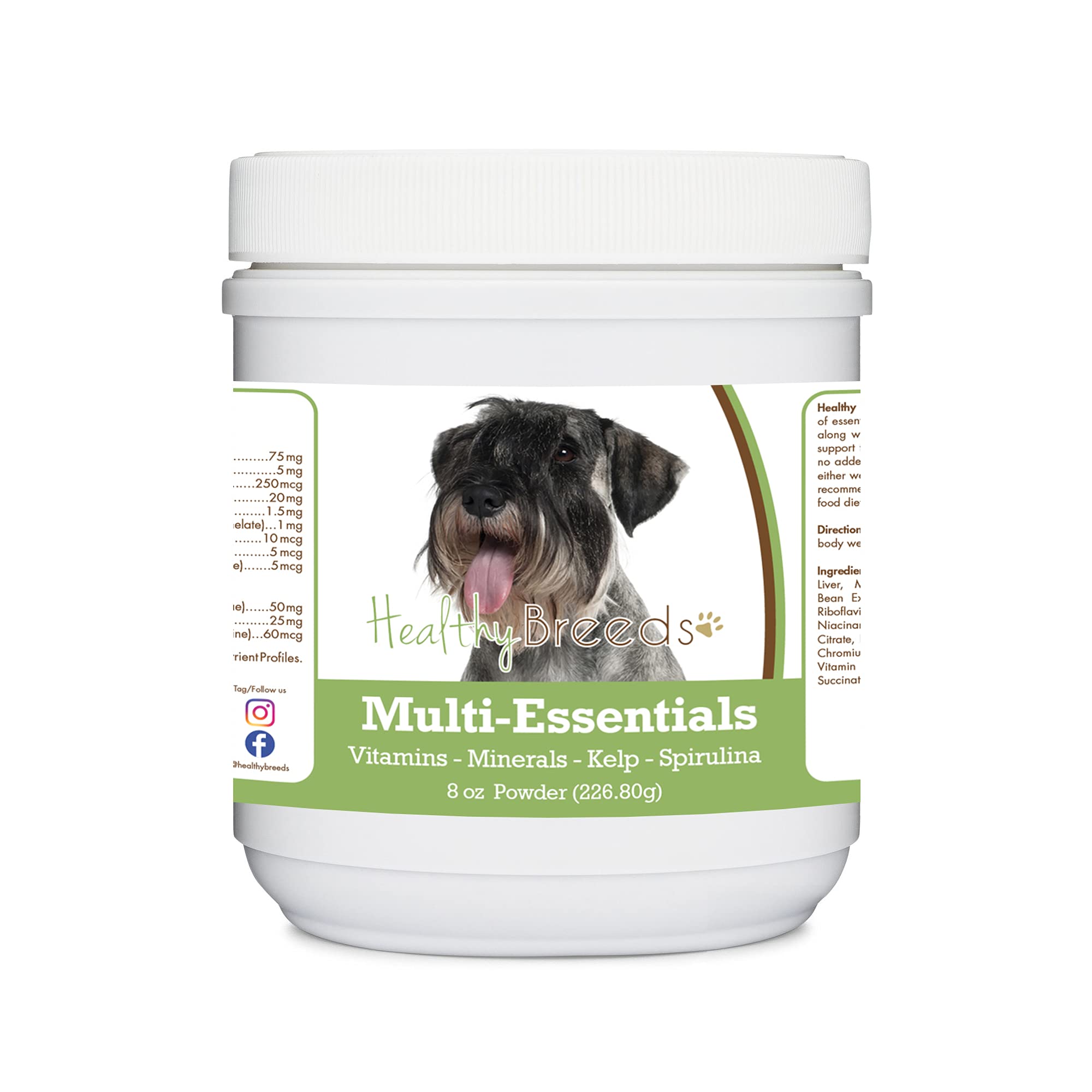 Healthy Breeds Standard Schnauzer Multi-Essentials Powder for Dogs 8 oz