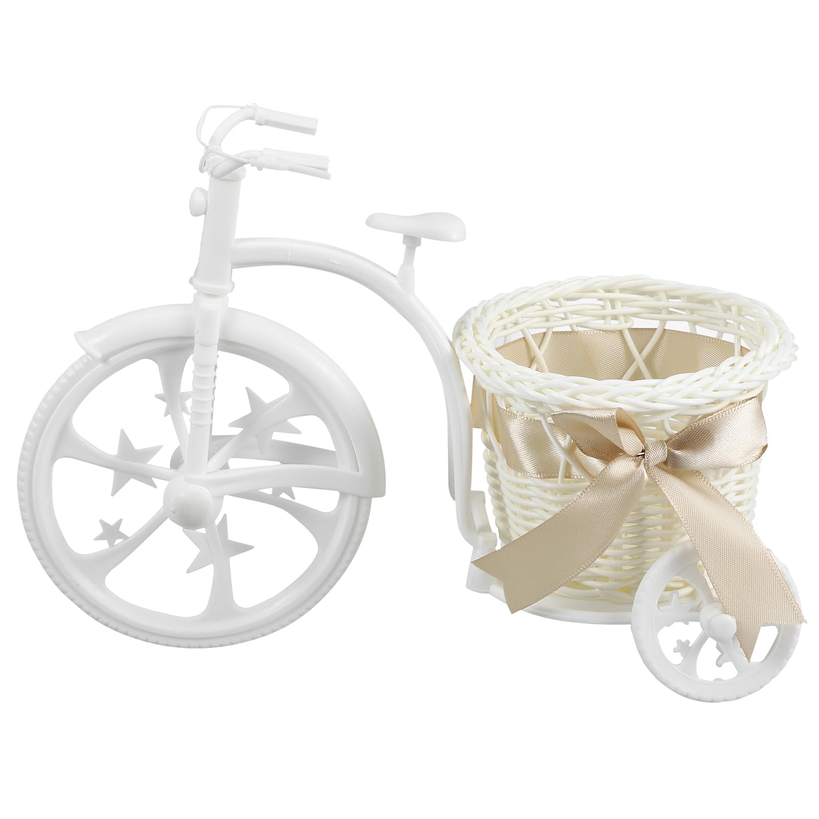 Panier de fleurs en tricycle pour sublimer une table de fete vide