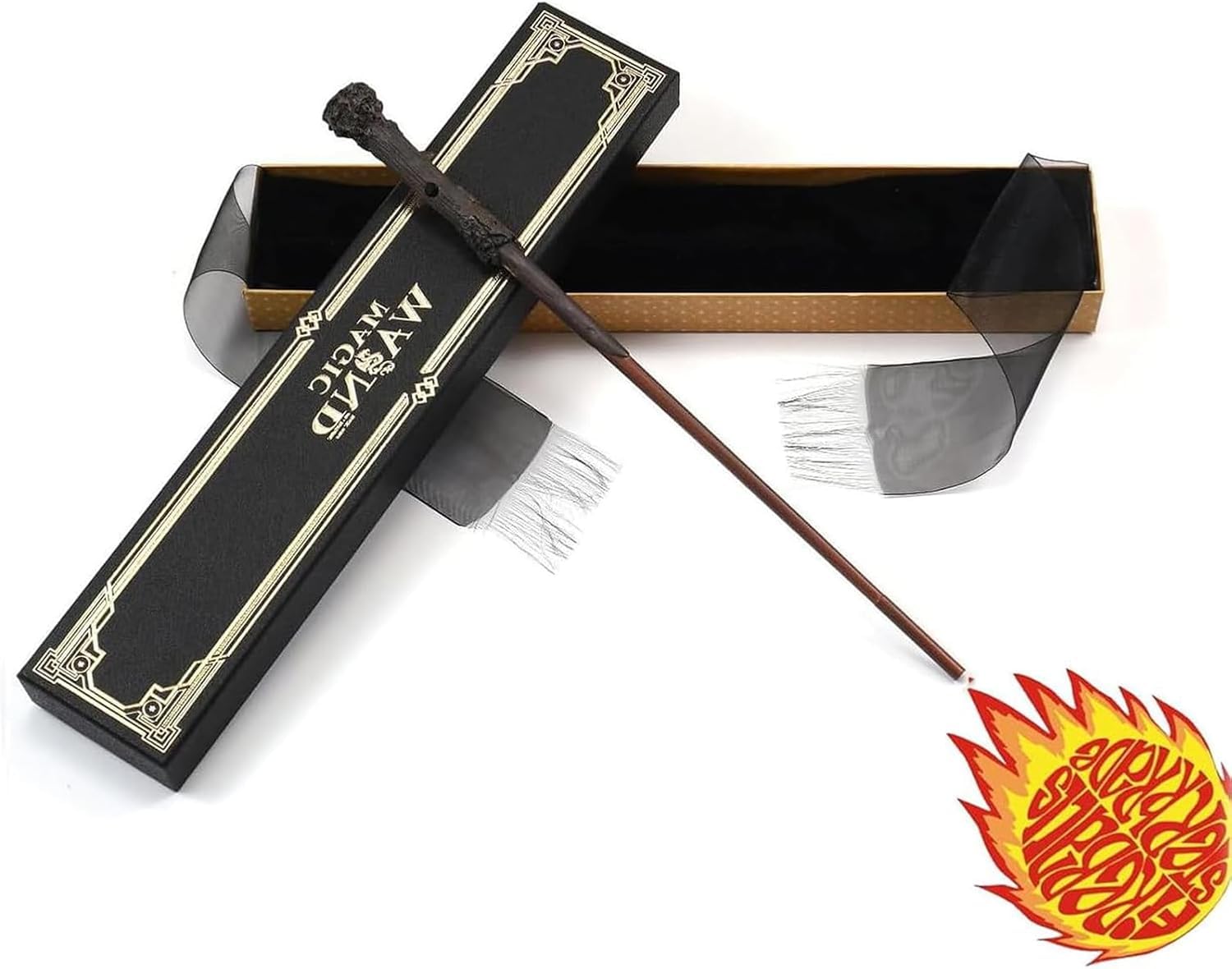 ZHAWAXI Magic Wand,Handcrafted Wizard Wands,Movie Inspired Wizard Wands for Role Play,Birthday Party Favors, Cosplay Costume, Collectible (A-Harry)