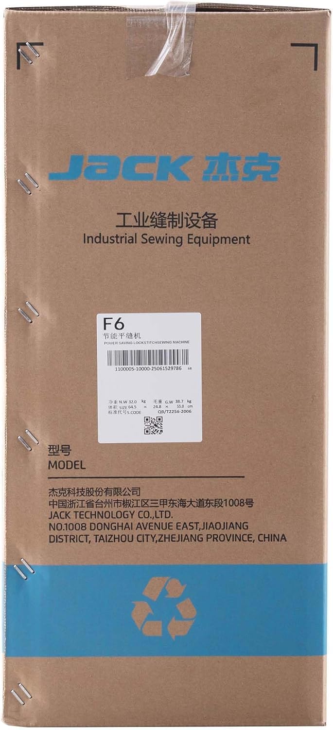 Jack F6 Macchina per Cucire Industriale Lineare a Punto Annodato