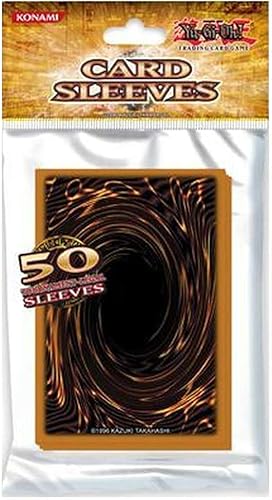 Konami YUGIOH Back - Fundas oficiales para tarjetas de duelista, protectores de cubierta (50 unidades)