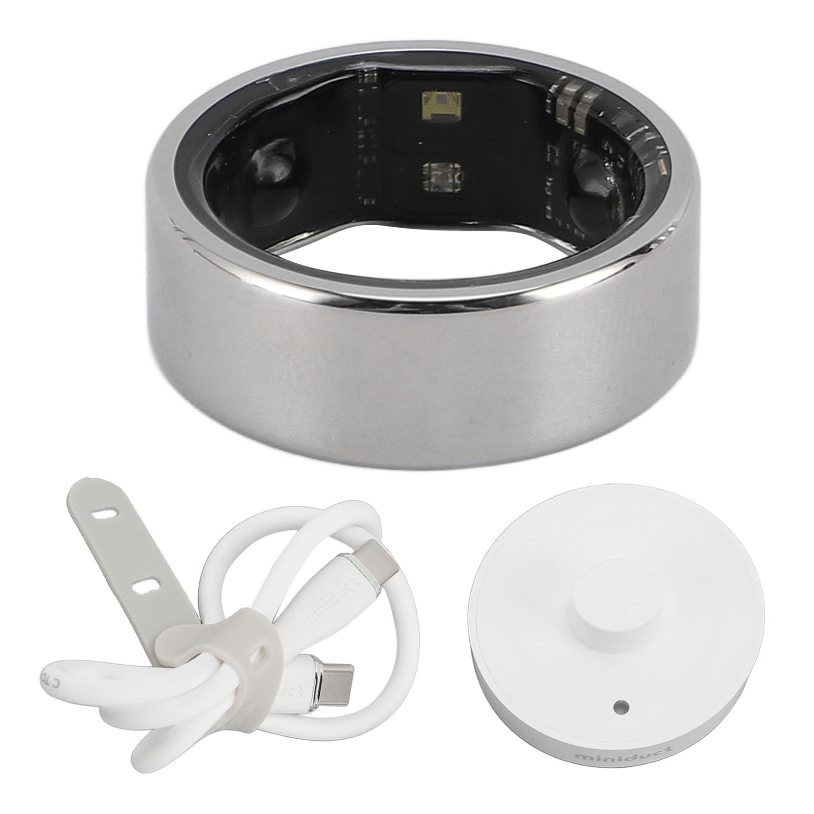 GOWENIC Smart Ring Health Tracker, Sleep Tracker Ring with Charging Base, Smart Tracker Health Ring for Women & Men, Fitness Ring for Activity Monitoring (6)