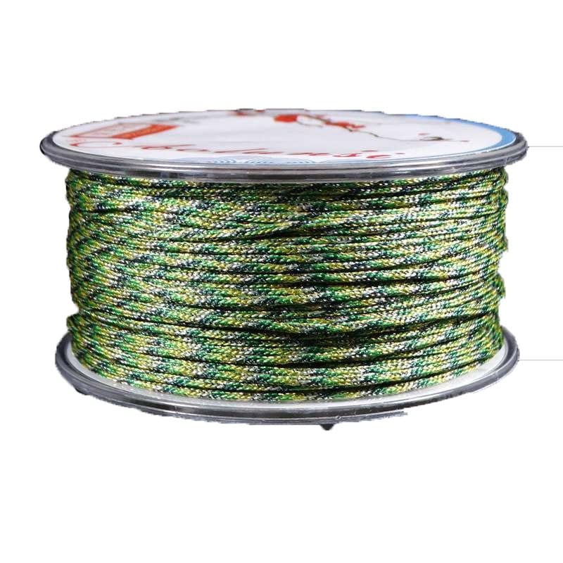 Fil de jade multicolore nylon 1mm fil tressage macramé pour bijoux DIY