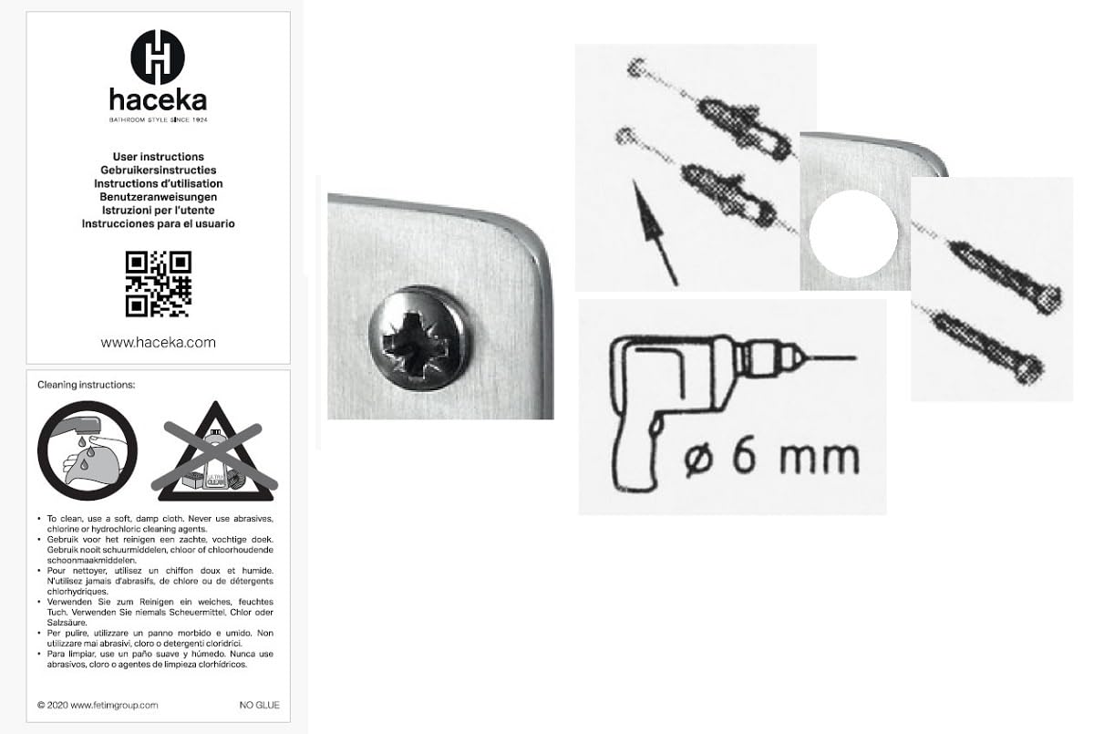 Amazon.co.jp: Haceka Standard 予備用トイレットペーパーホルダー