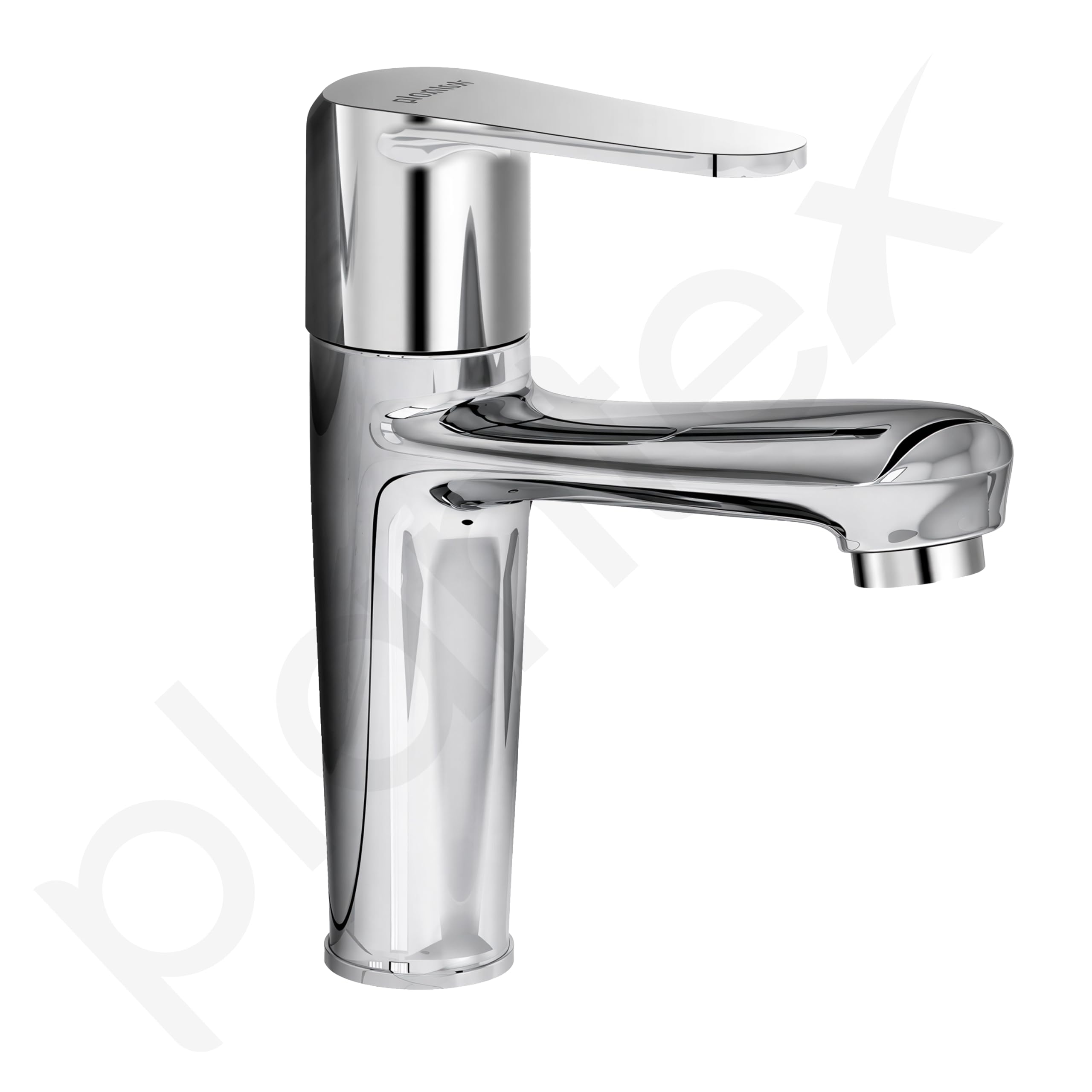 Plantex Brass Basin Tap - Chrome Finish -8