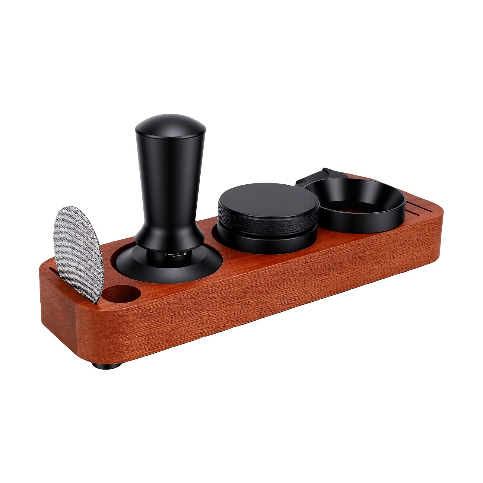 GOWENIC 6 Pezzi Set Regalo Kit Pressa Caffè con Stazione di Pressatura