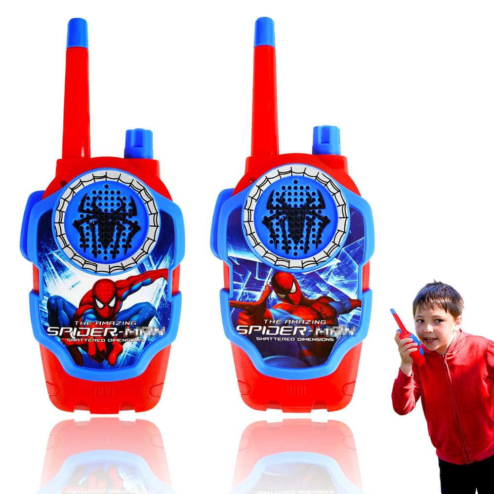 Walkie Talkie para Niños con Linterna LCD Retroiluminada,Radio Juguete con 22 Canales,3 Millas