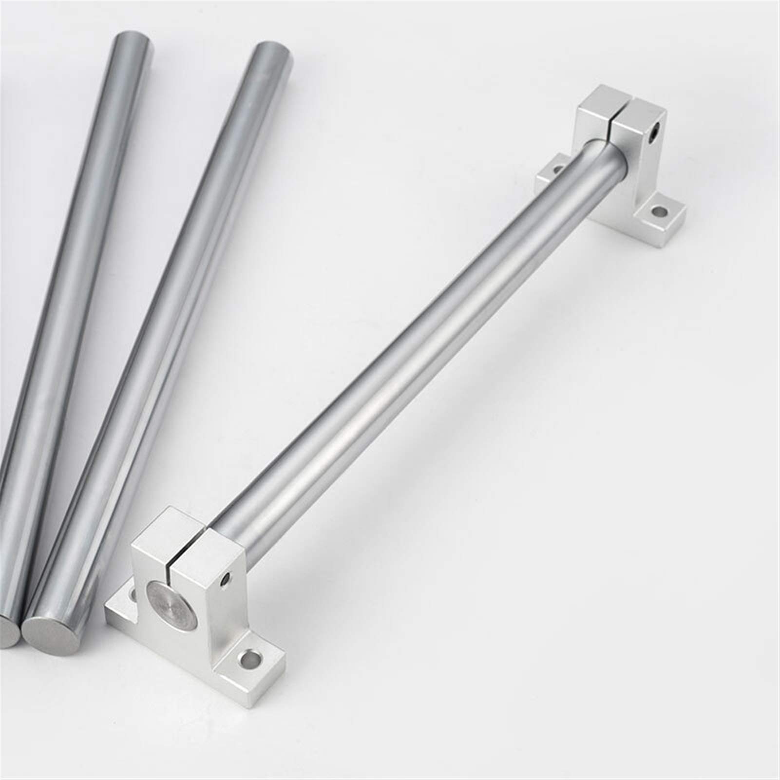 Lot de 4 roulements linéaires Professionnels SK8 SK10 SK12 SK16 SK20 SK25 SK30 SK35, Support d'arbre, Tige linéaire, routeur CNC, pièce d'imprimante 3D(Sk25)