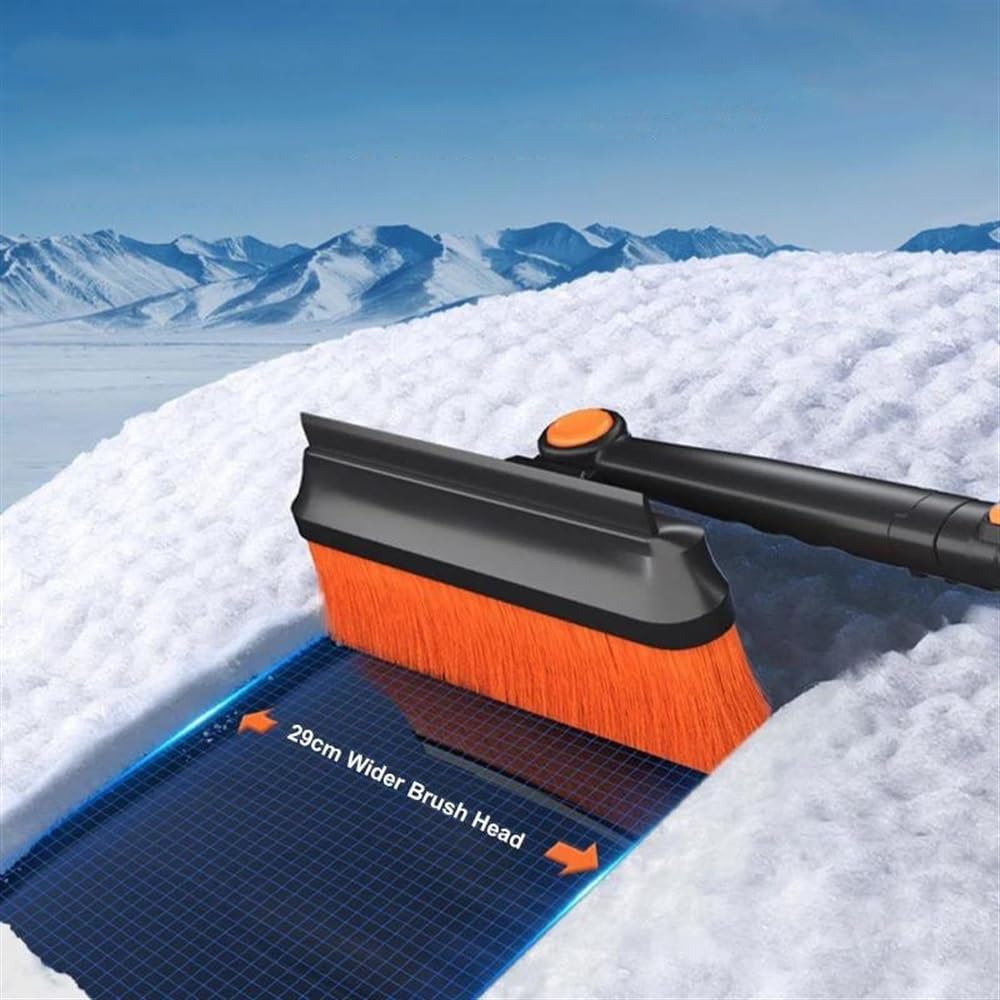 Rascador de hielo para coche 1set Hielo Coche 3 En 1 5 En 1 Retráctil Cepillo Pala Herramienta Remoción De Nieve De Invierno Pala Raspador Eliminación Hielo Auto Clean Accesorios Rascadores de hielo p