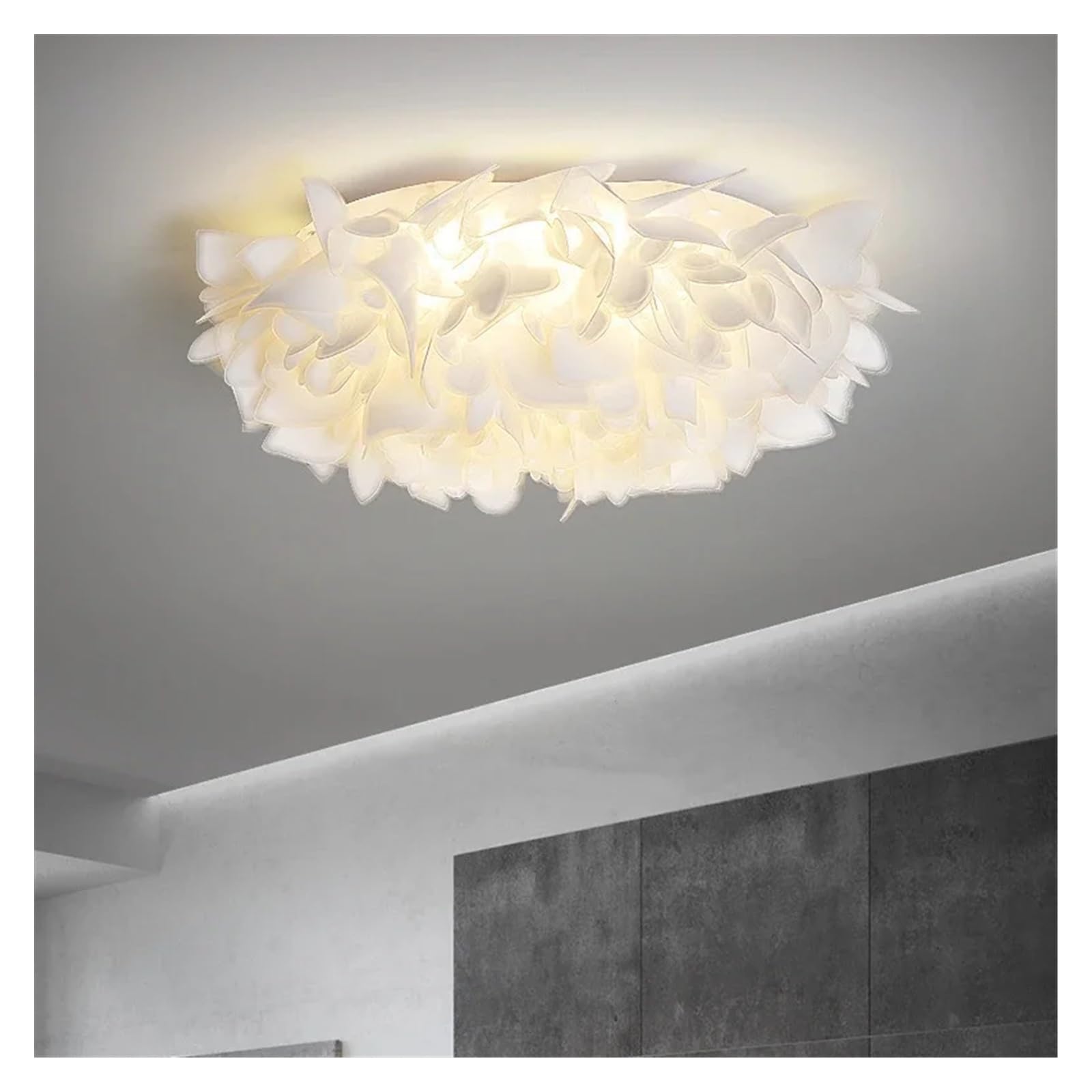 Plafonnier LED moderne romantique pour salle à manger et grand salon