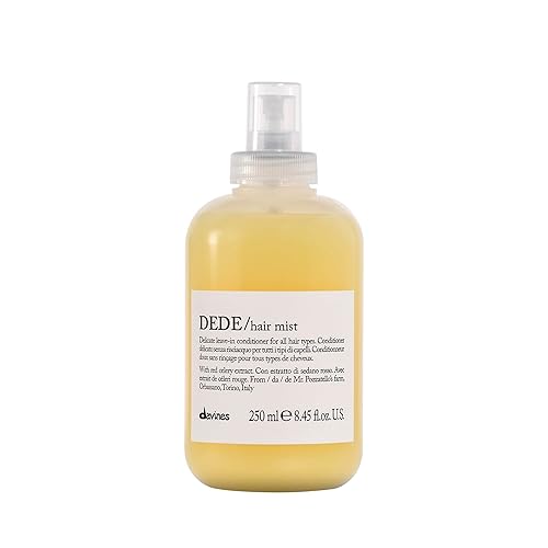 Davines DEDE Hair Mist, Lightweight Leave-In Conditioner, Moisturize While Adding Shine, Adds Combability To Fine Hair, 8.45 Fl. Oz.