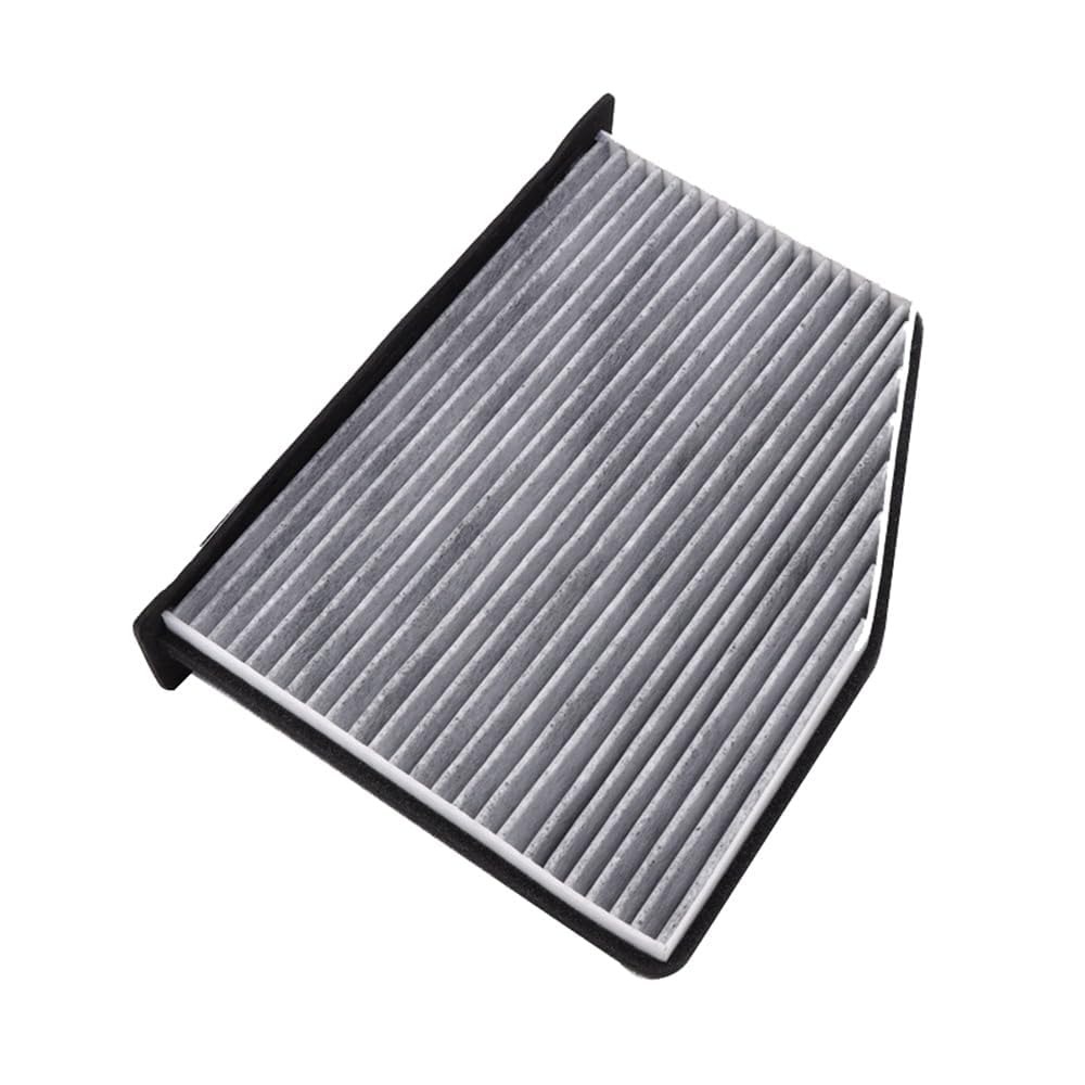 Filtr z aktywnym węglem premium do kabiny – HEPA usuwanie zapachów do VW Passat Golf EOS CC Caddy Beetle – 99% PM2.5 filtracja pyłkowa, łatwa instalacja