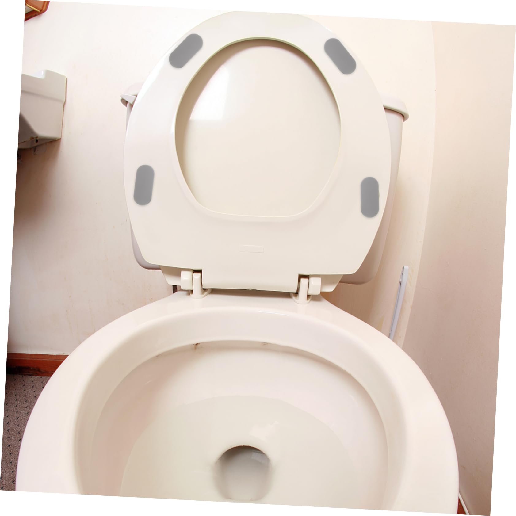 Lot De 5 De Blancs Pour Abattant De Toilette 4 Pièces X 5 Pièces