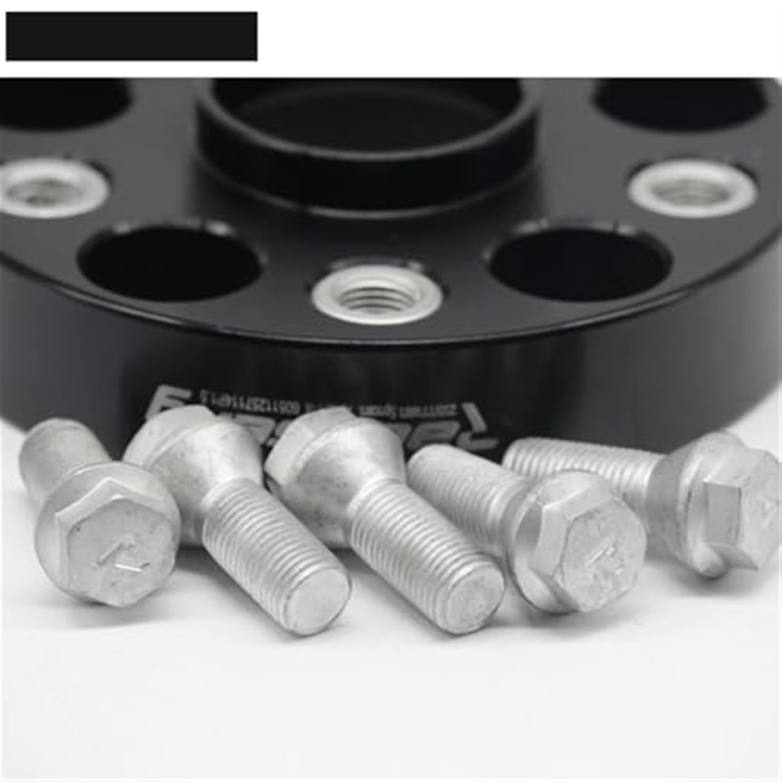 2 szt. Dystanse kół Adapte 25/30/35/40mm 5x112 66,6mm, dla, nowy samochód M15x12,5 Adapter dystansowy do kół samochodowych(BLACK 2PCS 25MM)