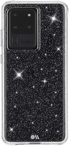 Case-Mate - Transparente cristal - Funda brillante para Samsung Galaxy S20 Ultra - Compatible con 5G - Diseño protector - 6.9 pulgadas - Transparente