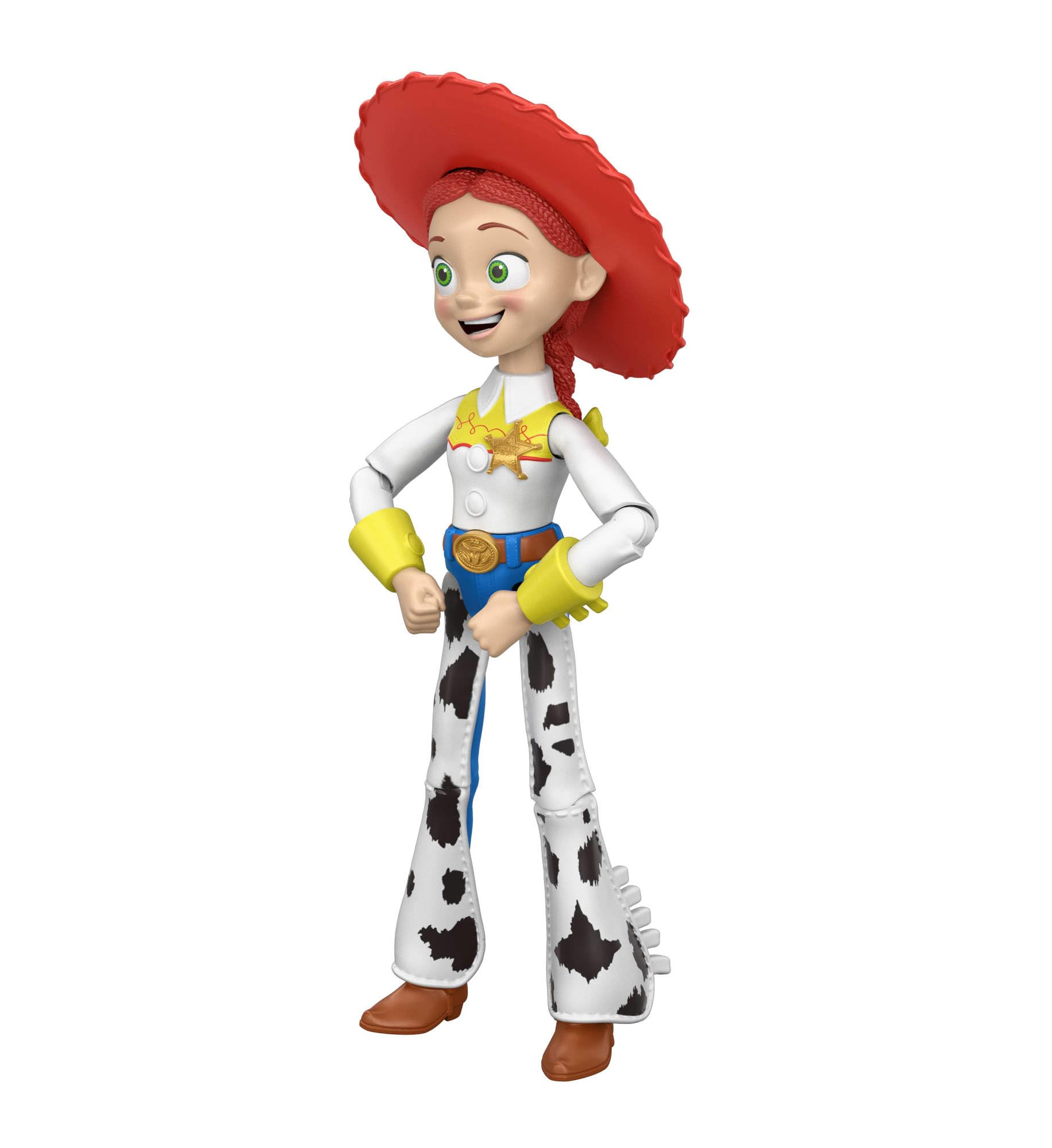 Mattel Disney · Pixar Toy Story 5 Figurine articulée Jessie Mouvements de Danse de 30 cm avec 12 Points d’Articulation et détails fidèles au Film, JKV40 | Grande figurine, jouet 30 cm film avec mouvement cowgirl, 12 articulations, détails précis, JKV40