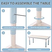 Vista 4 de Kids table and chairs, Toddler table and chairs, Kids table (4 chairs), Kids table and chair set, Kids table and chair set 5-8 year old. Toddler