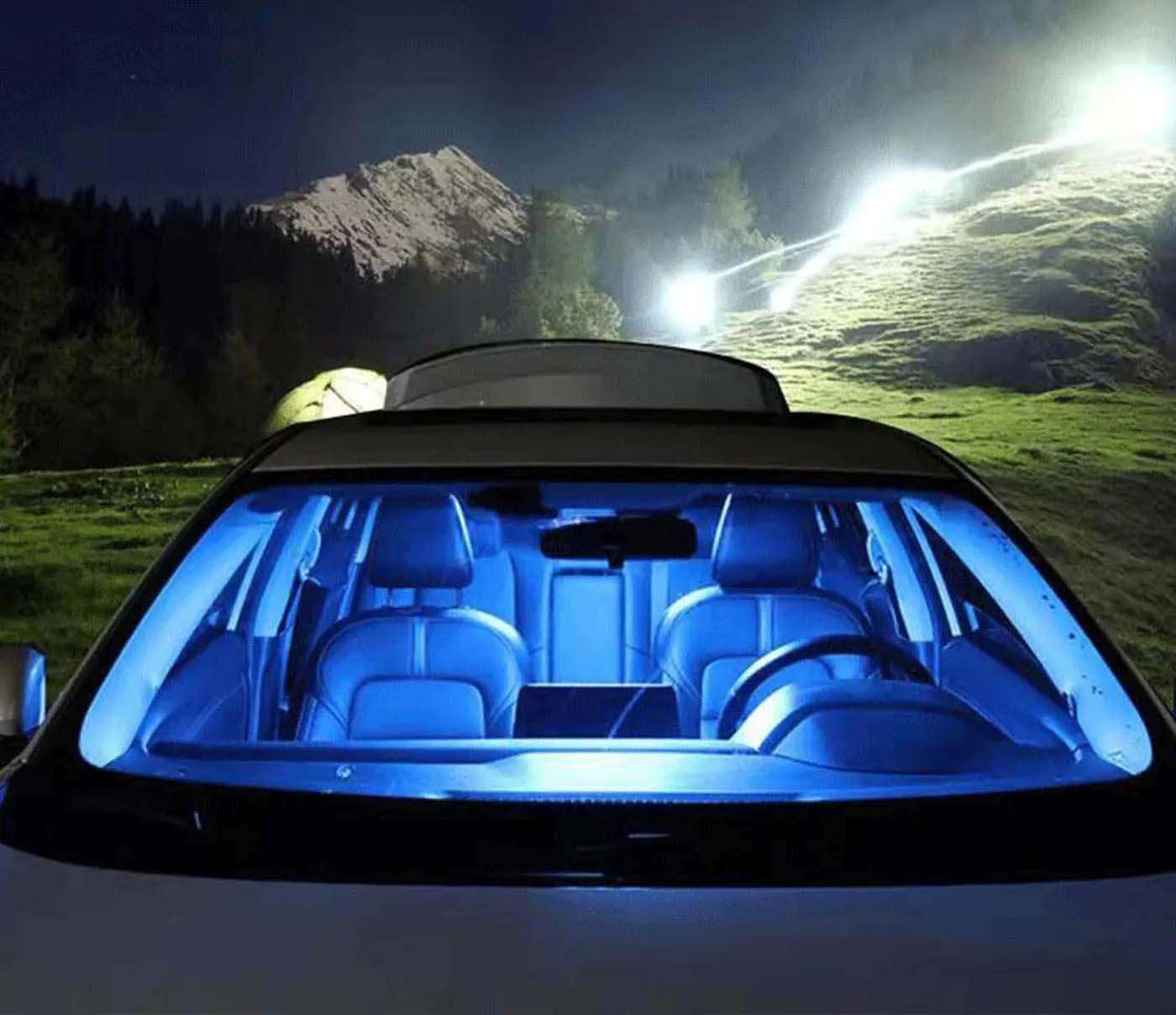 Kit de Luces LED Interiores para Coche, para mapas, Techo y Maletero, para NV200 NV250 NV300 NV350 NV3500 2010-2022 Matrícula