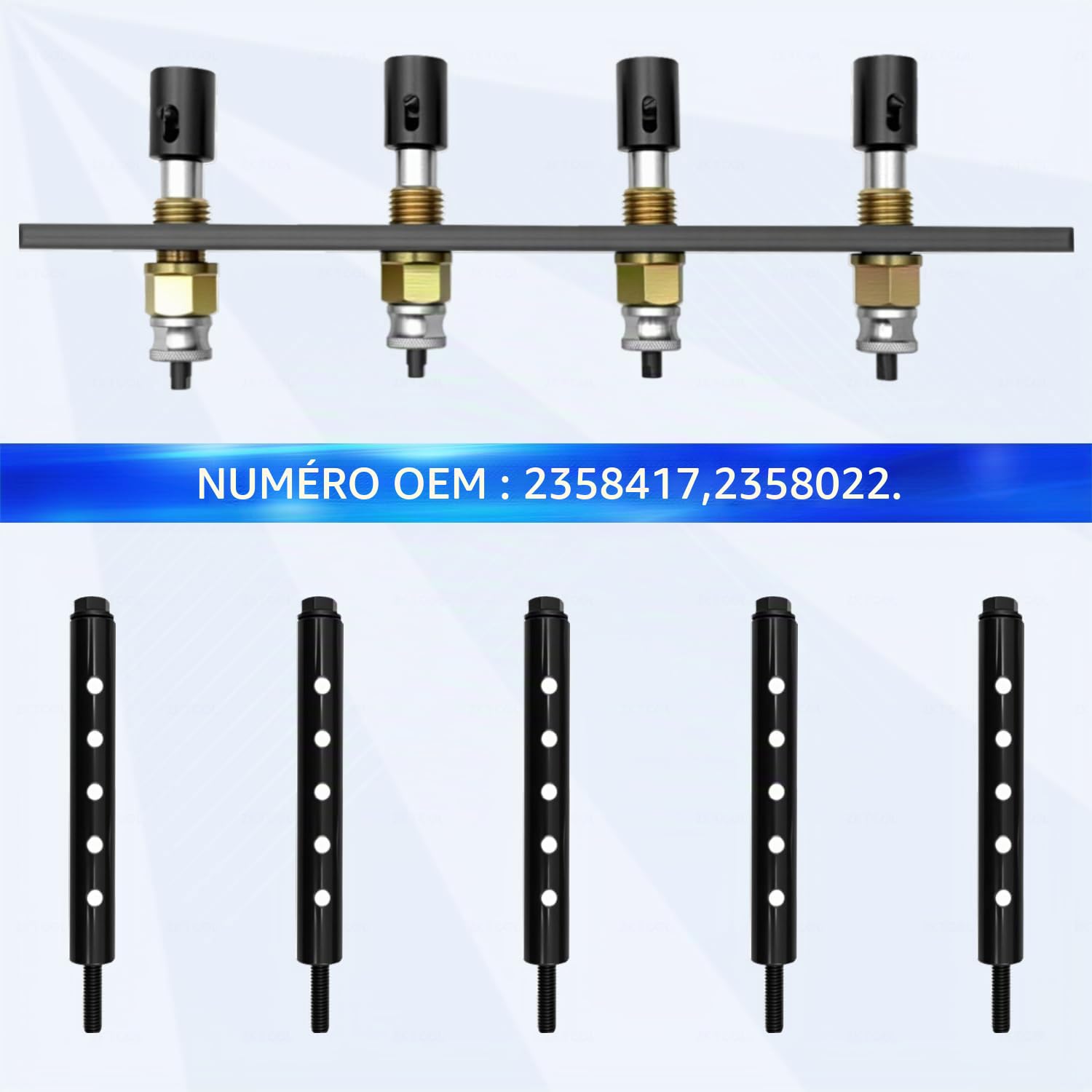 ZKTOOL Kit d'Outils de Retrait et d'Installation d'Injecteur de Carburant | Pour BMW B36 B38 B48, Équivalent à OEM 83302385417, Ensemble Professionnel d'Extraction, Matériel Durable de Réparation