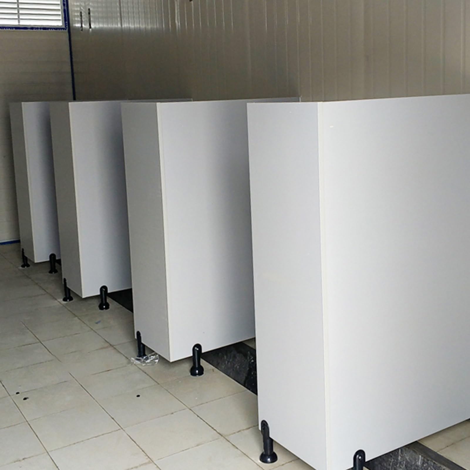 Partición para inodoro con pantalla para orinal de pared separador de privacidad para centros comerciales