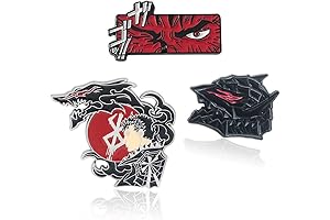 Berserker Guts Anime Pin: An Ode to the Black Armor Swordsman