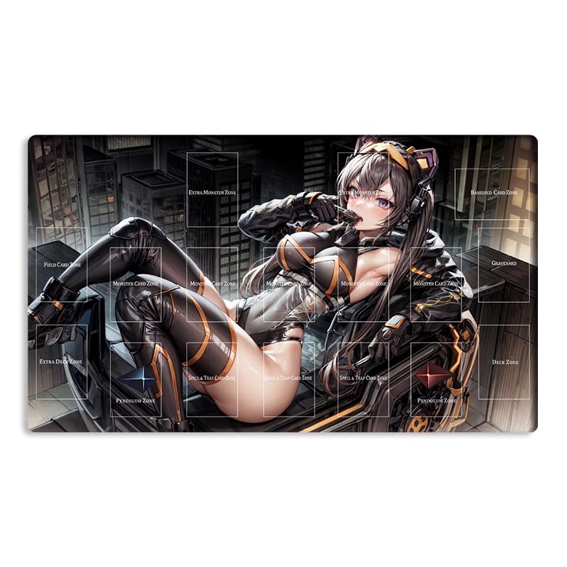 New Mlikemat Playmat I:P Masquerena TCG CCG OCG Trading Card Game Mat with Zones + Free Bag (ZD039-688-A)