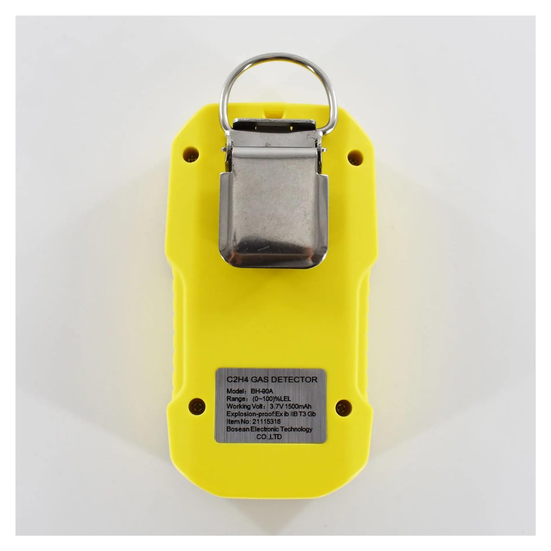 Detector de Gases, Detector de Gas etileno C2H4 portátil Digital BH-90A Medidor C2H4 Recargable por USB 0-100% LEL