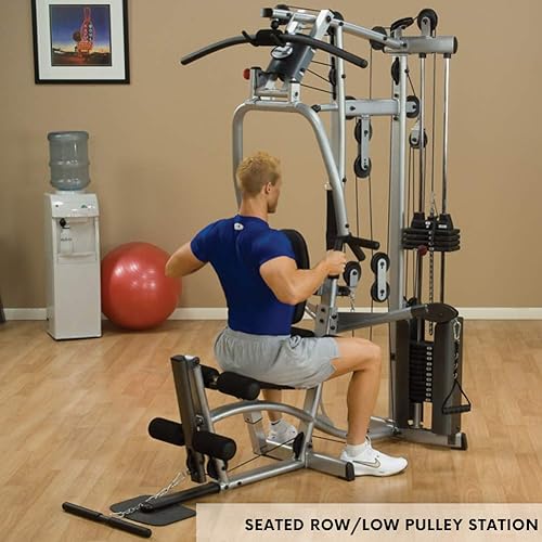 Vista 7 de Body-Solid Gimnasio en casa Powerline P1X de una sola pila