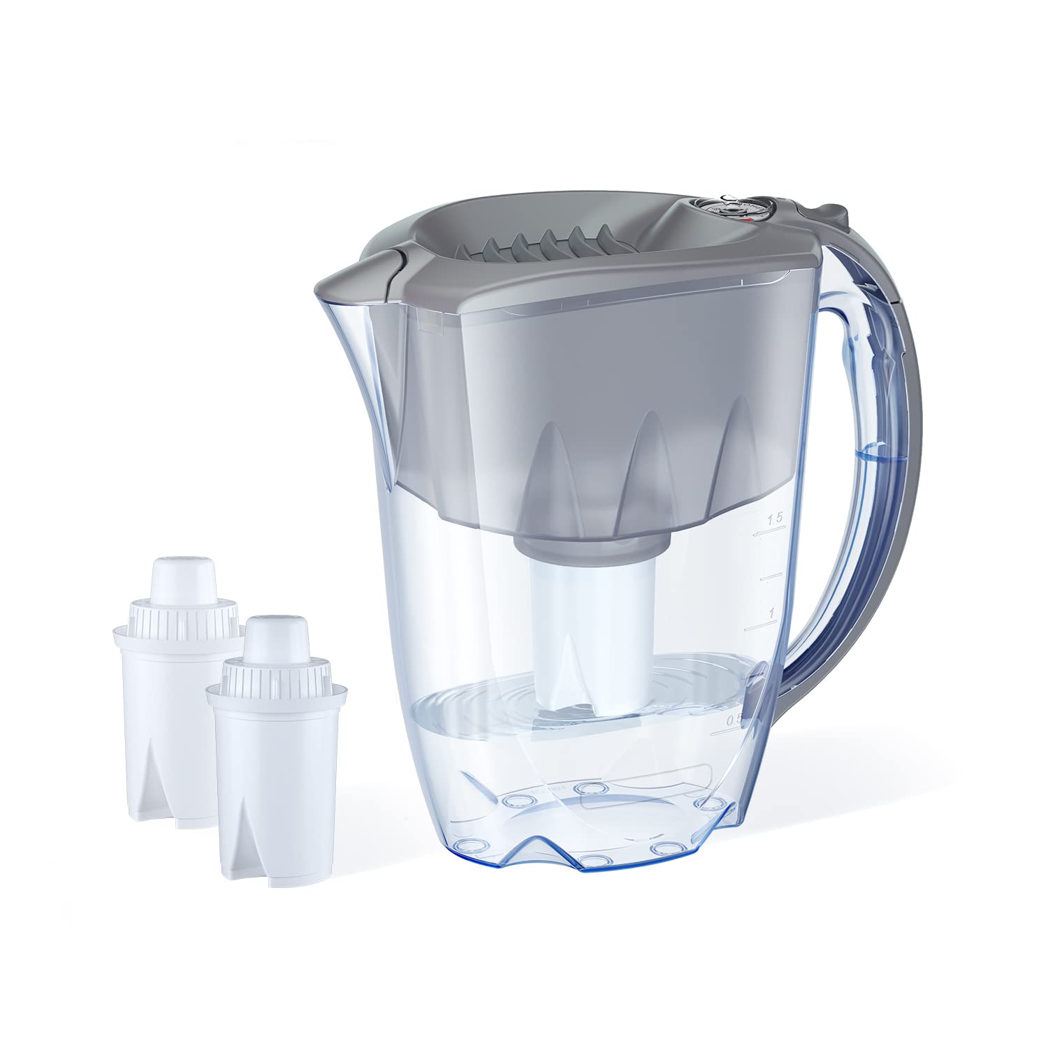 AQUAPHOR 7 Cup Ideal Water Filter Pitcher Grey