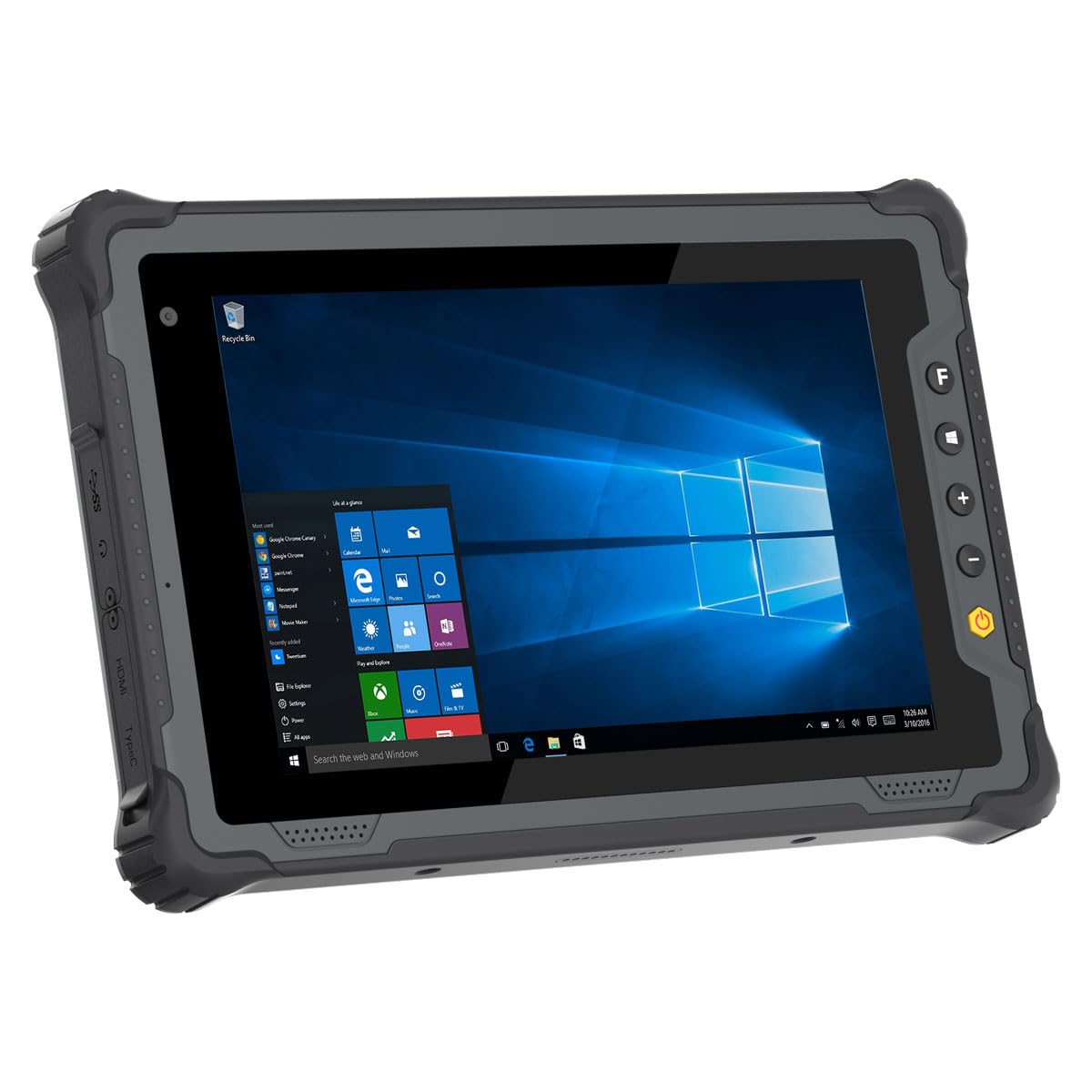 Tablet PC robusto Windows 11 Enterprise, nuova GEN CPU | 8 pollici 1200 * 1920 HD Screen | 8 GB di RAM + 128 GB ROM | Aggiornato Wi-Fi 6 4G LTE/WiFi/BT 5.2 Tecnologia | per Enterprise Mobile