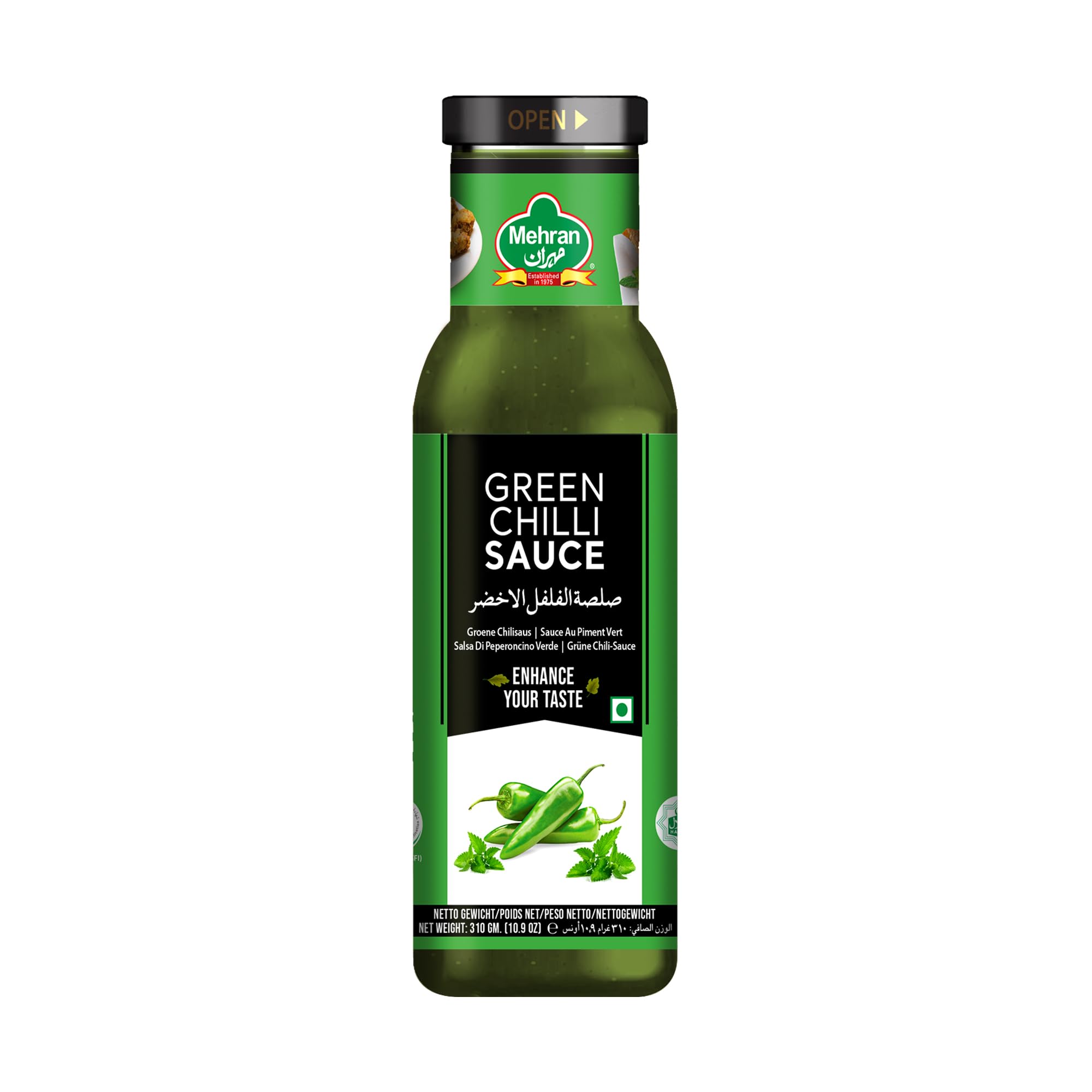 Mehran Green Chilli Sauce 310 g