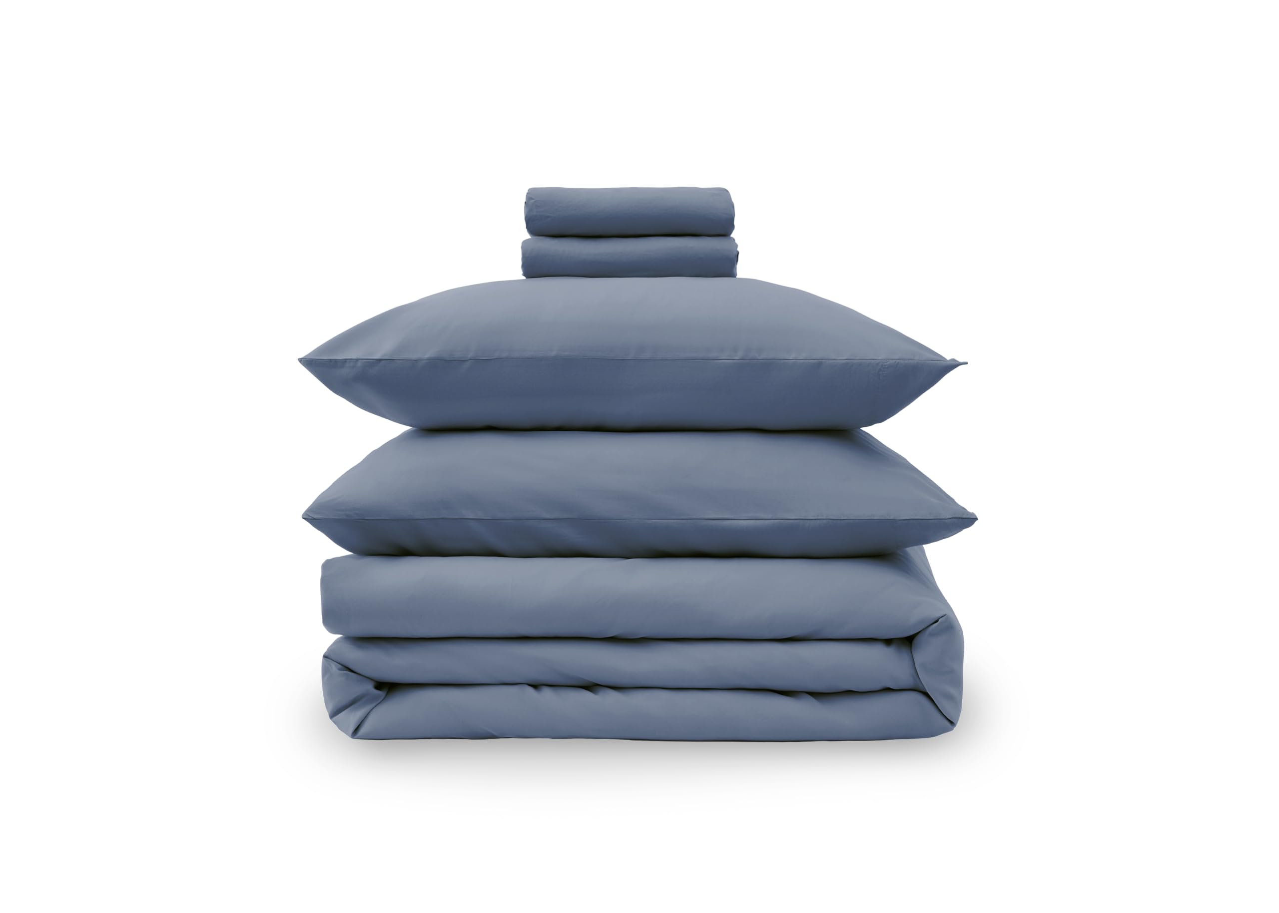Simba Sleep Blue Brushed Tencel Bedding Bundle - King / Midnight