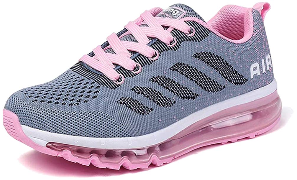 Uomo Donna Air Scarpe da Ginnastica Corsa Sportive Fitness Running Sneakers Basse Interior Casual all'Aperto 34-46 EU