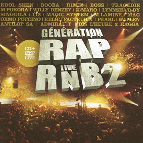 Generation Rap & R'n'B Live à Bercy (inclus 1 DVD) [Audio CD]