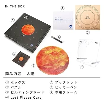 【新品未開封】宇宙の破片/土星 1000ピースジグソーパズル 予約販売】宇宙の破片 SATURN 土星と専用フレームセット – ご