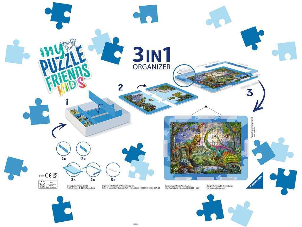 Ravensburger Stand Up Board Tavola componibile appoggio Puzzle 72x51cm Art 17976 | Acquisti Online su