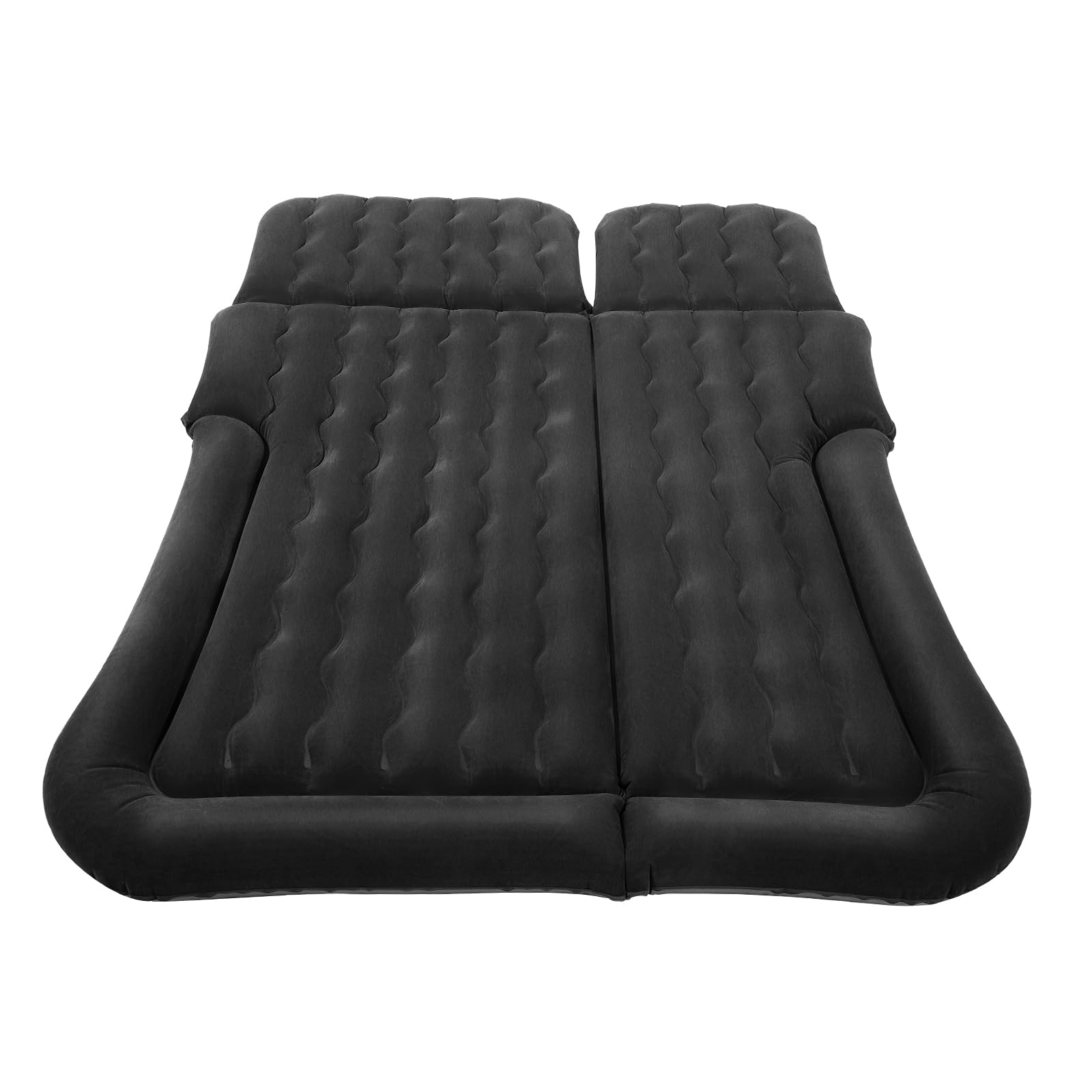 Matelas gonflable pour voiture SUV - 170 x 120 cm - Matelas gonflable mobile avec pompe à air - Avec 2 coussins - 6 chambres indépendantes - Temps de gonflage : 2 à 3 min