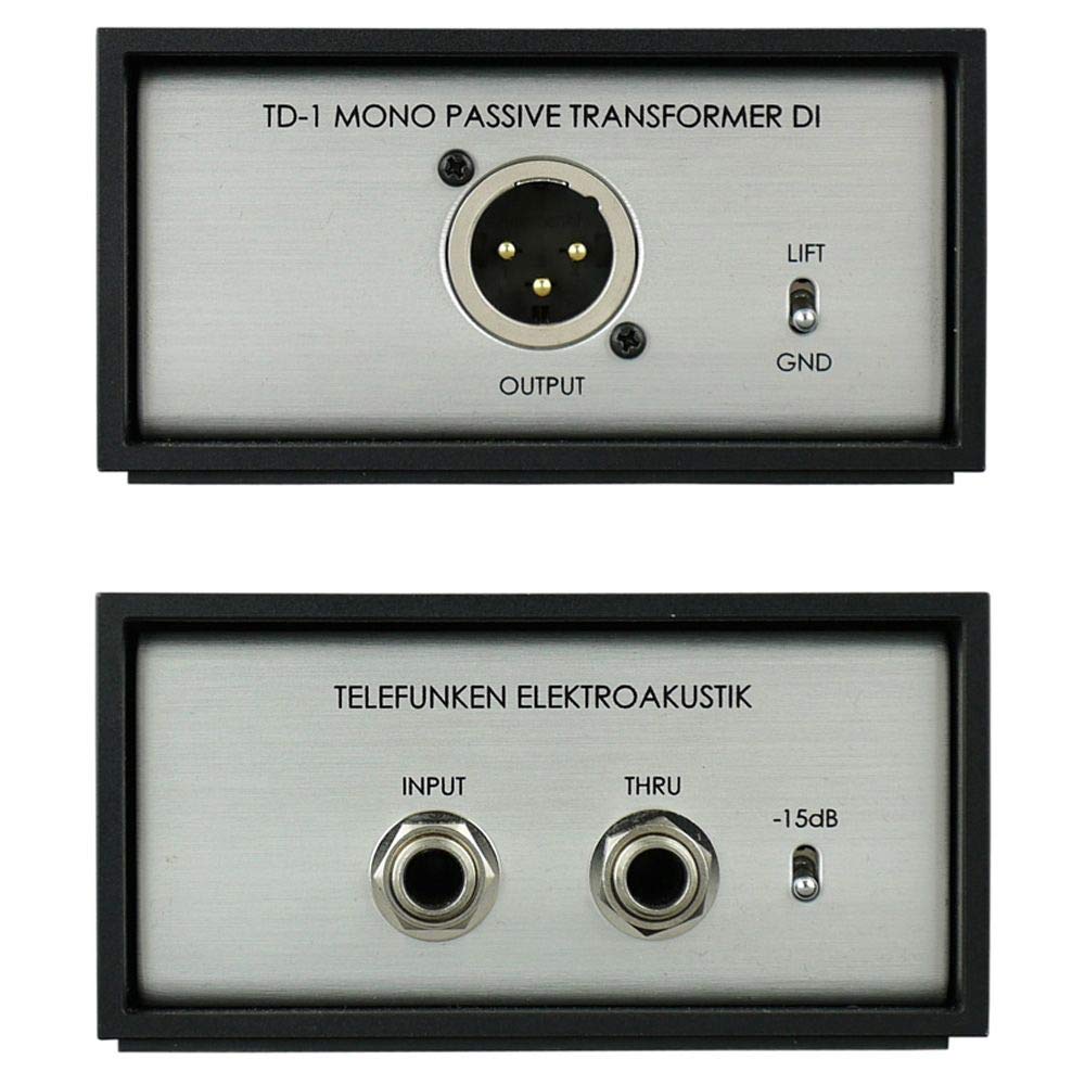 Amazon.co.jp: TELEFUNKEN (テレフンケン) DI TD-1 : 楽器・音響機器