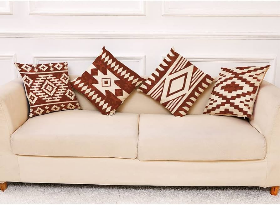 クッションカバー1枚☆ハンドメイド Amazon.co.jp: AYGCI クッションカバー 17.7 x 17.7インチ 装飾正方形